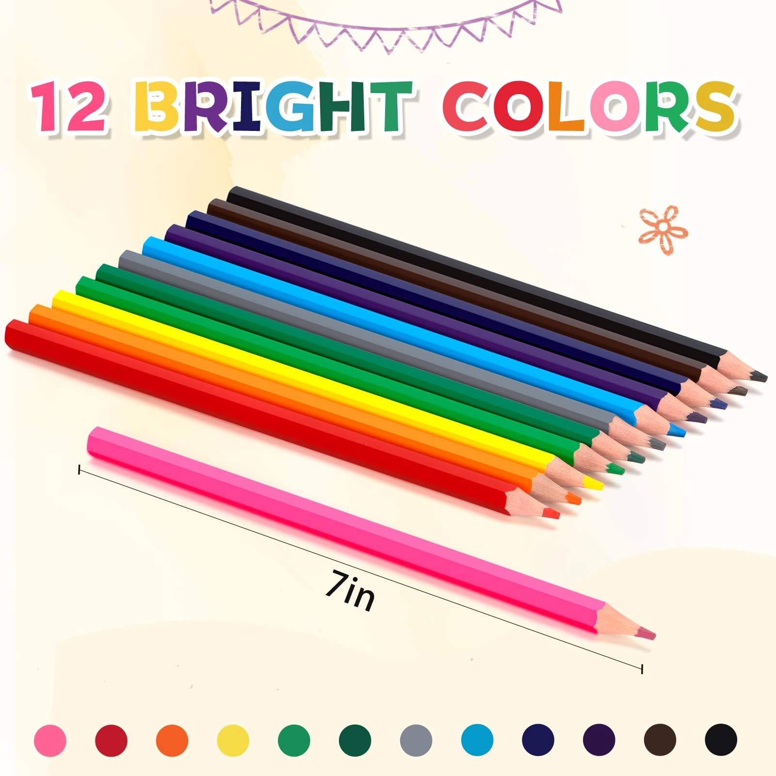 Colored Pencils - 12
