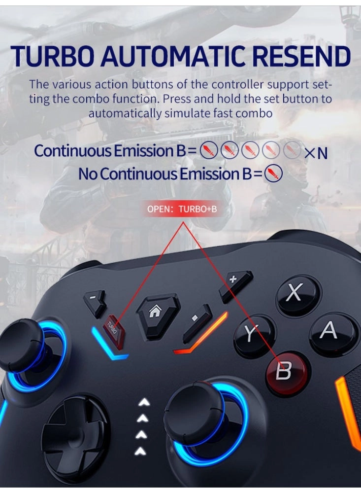 WOOT6124 - BLACK Switch PC Android iOS