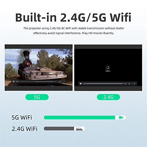 Portable Projector Full HD UK plug