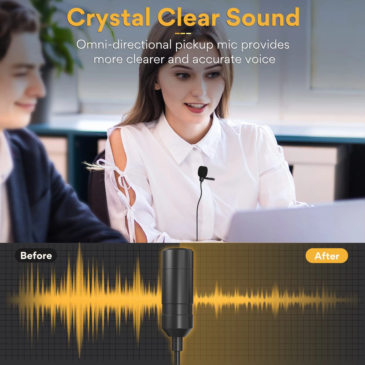 USB Lavalier Microphone UL20 USB Microphone