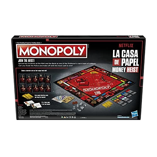 Monopoly: Netflix La Casa De Papel/Money Heist Edition