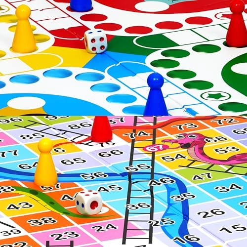 Ludo and Snake & Ladders Magnetic