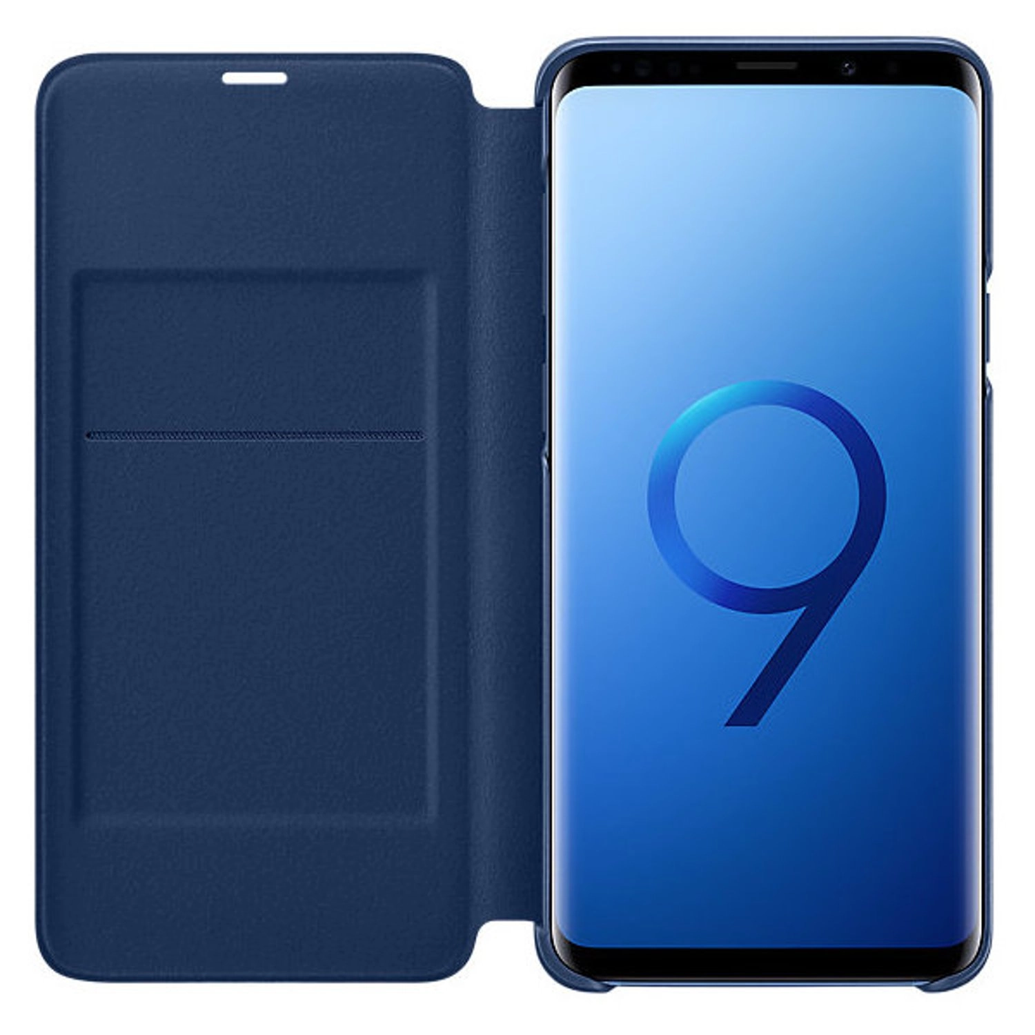 LED Flip Wallet Cover for Galaxy S9 Plus