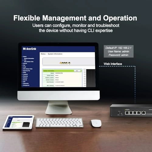 5*10G Managed - 5-ports