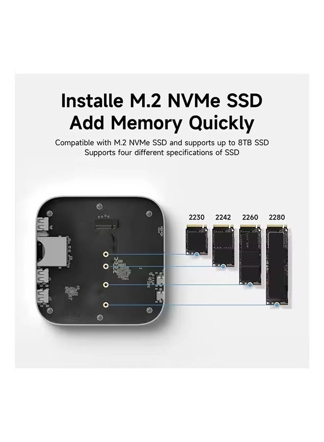 USB C Hub - 40Gbps M.2 SSD Enclosure