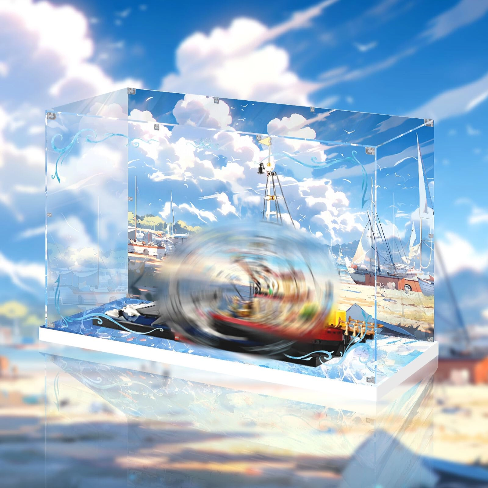 Generic Acrylic Display Case Compatible with Lego 21350 - Lego