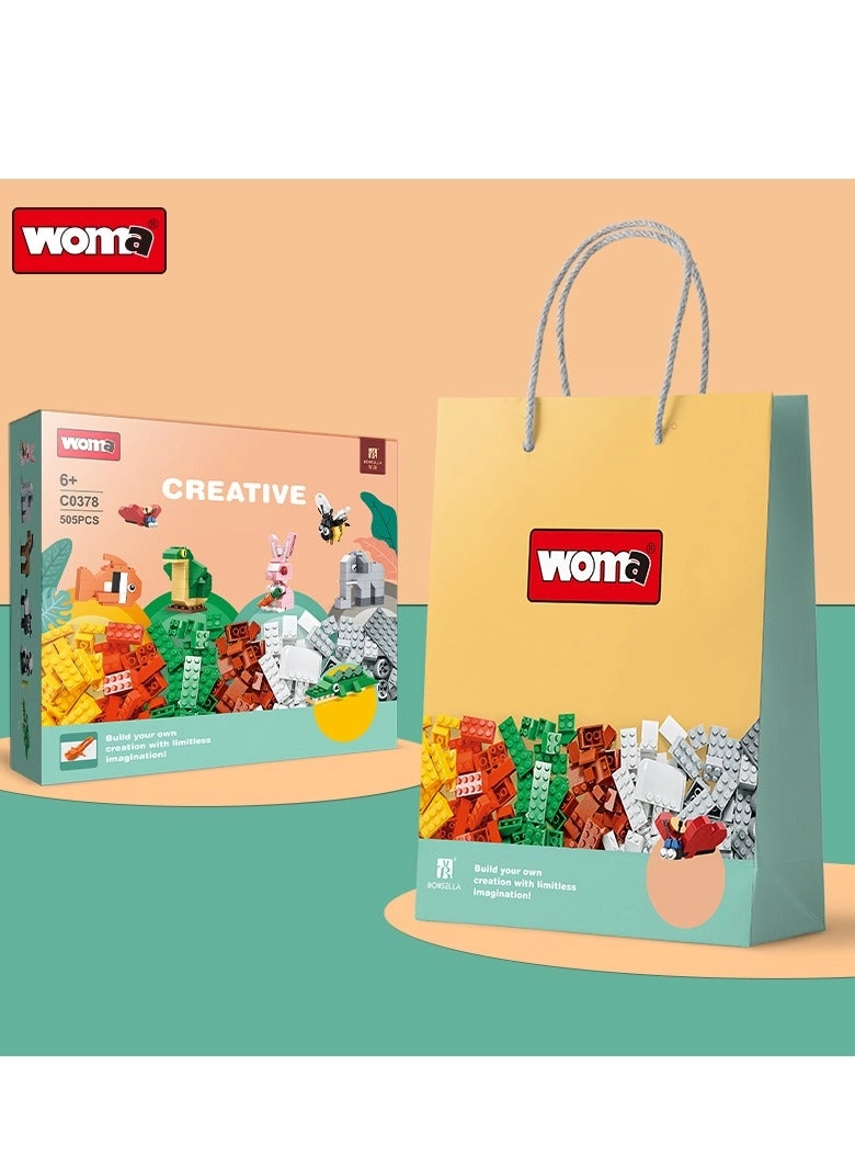 Building Blocks Set - Animals 505pcs