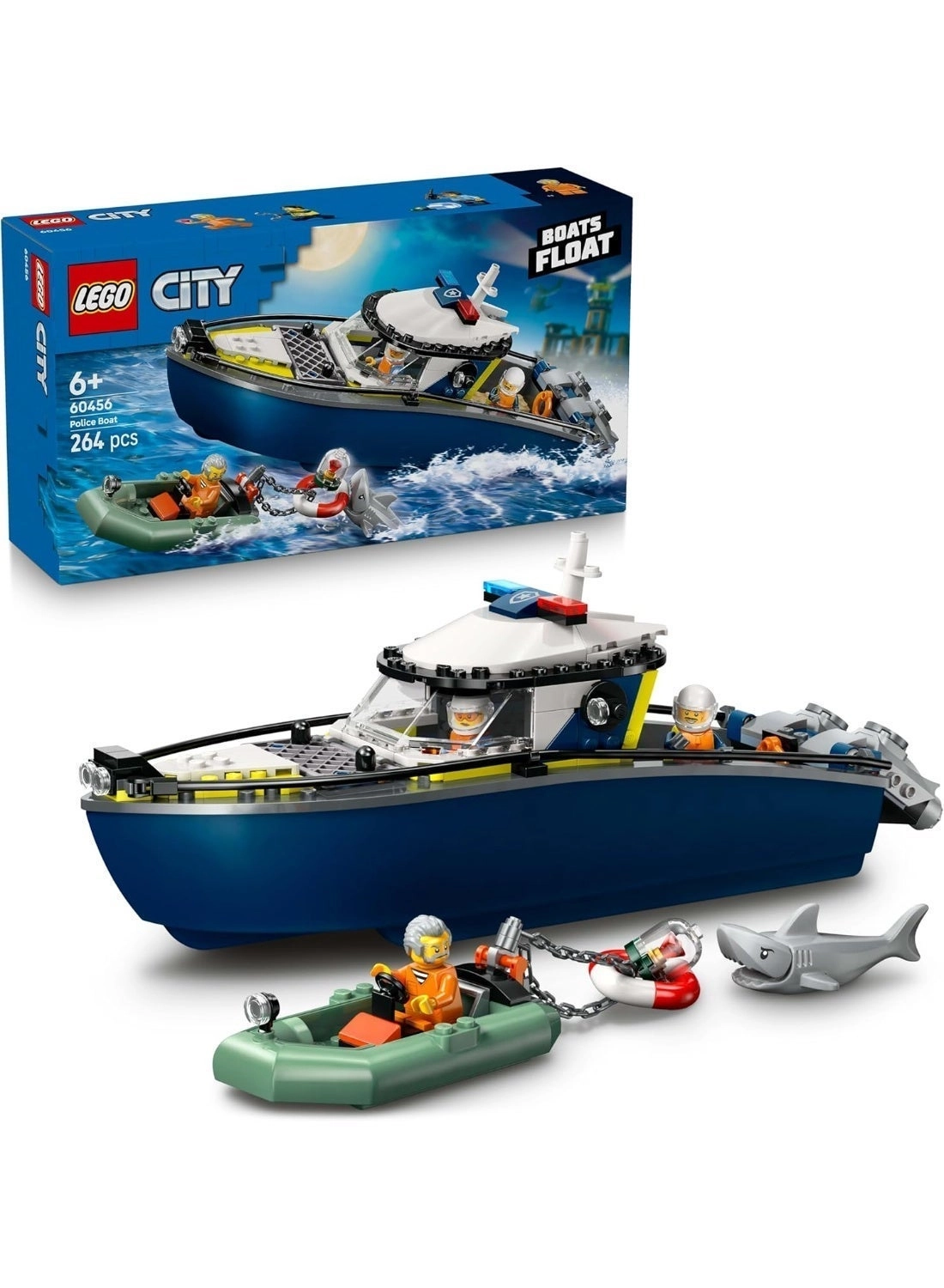 City Police Boat Chase (60456)