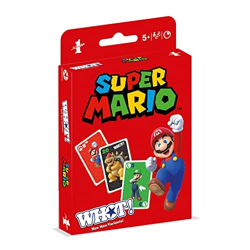 WHOT! Mau Mau Variant - Super Mario - Card Game (German)