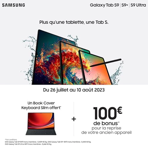 Galaxy Tab S9+ - 256GB 12.4"
