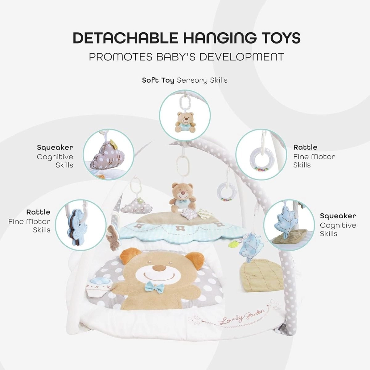 Perky Baby Playmat And Activity Gym Good Day