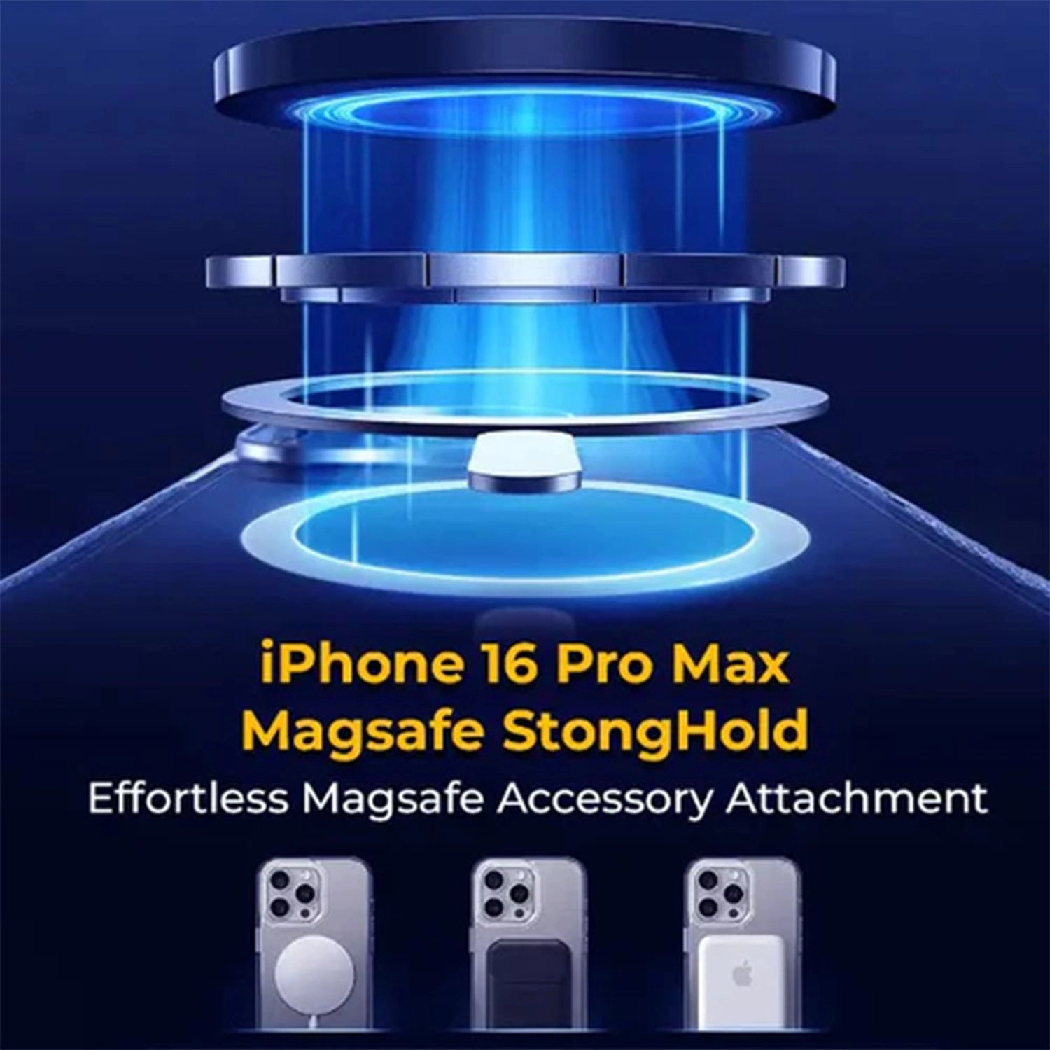 MagSafe Case - Thermoplastic Polyurethane, PC for iPhone 16 Pro Max