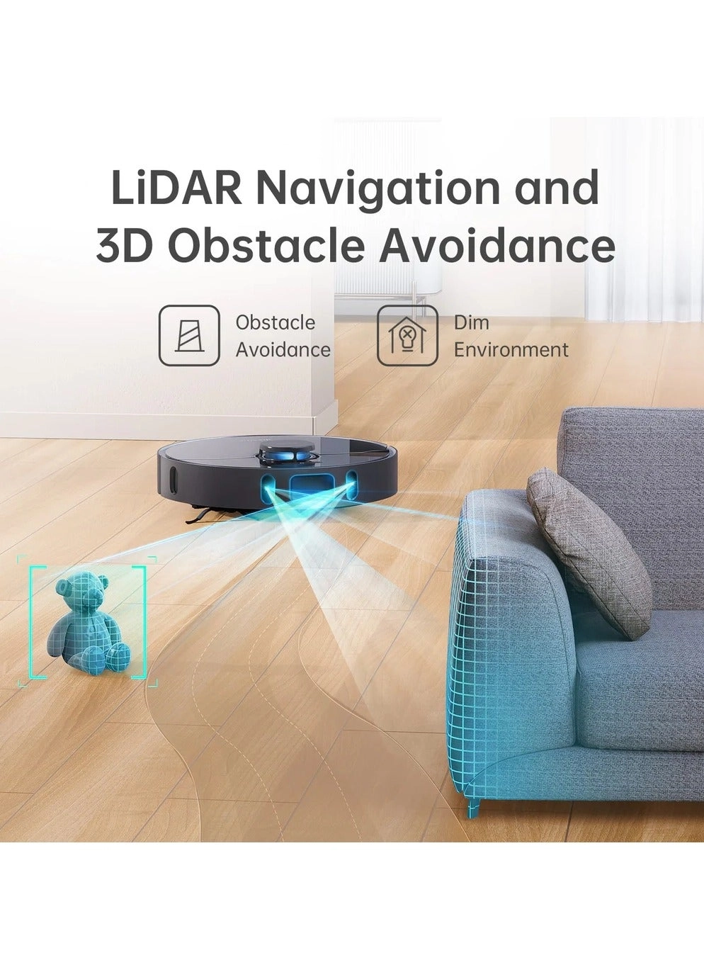 D10 Plus Gen 2 - With Mop, Self-Empty Station