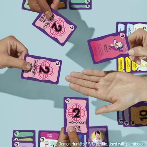 Monopoly Deal: Kpop Demon Hunters - Card Game