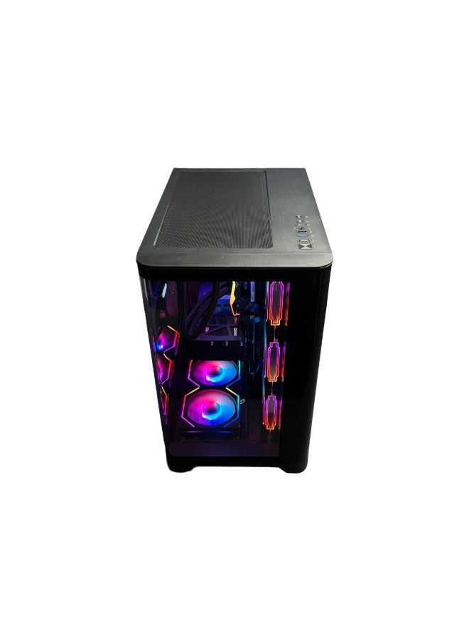 PC Intel Core CPU RTX 5070 GPU DDR5 Glass Case - SSD 1 TB 32 GB Core i7 14700F