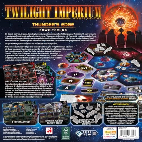 Twilight Imperium 4th Edition: Thunder's Edge Extension (German)