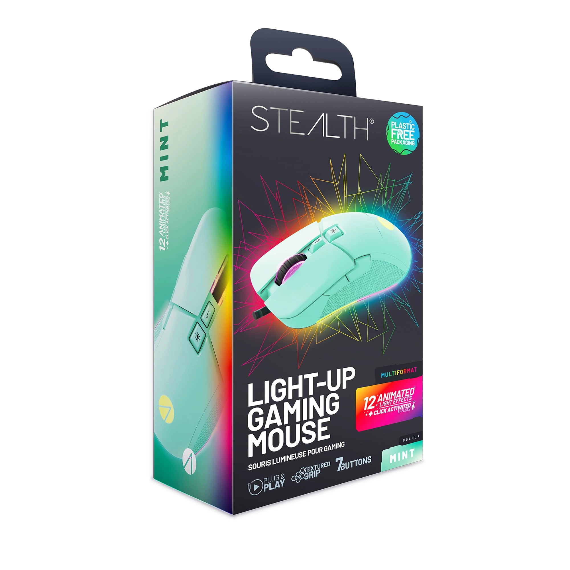 STEALTH 7-Button LED Gaming Mouse - USB
