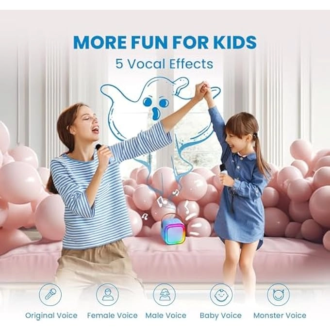 Karaoke Machine Musical Toy - 4 years to 12 years