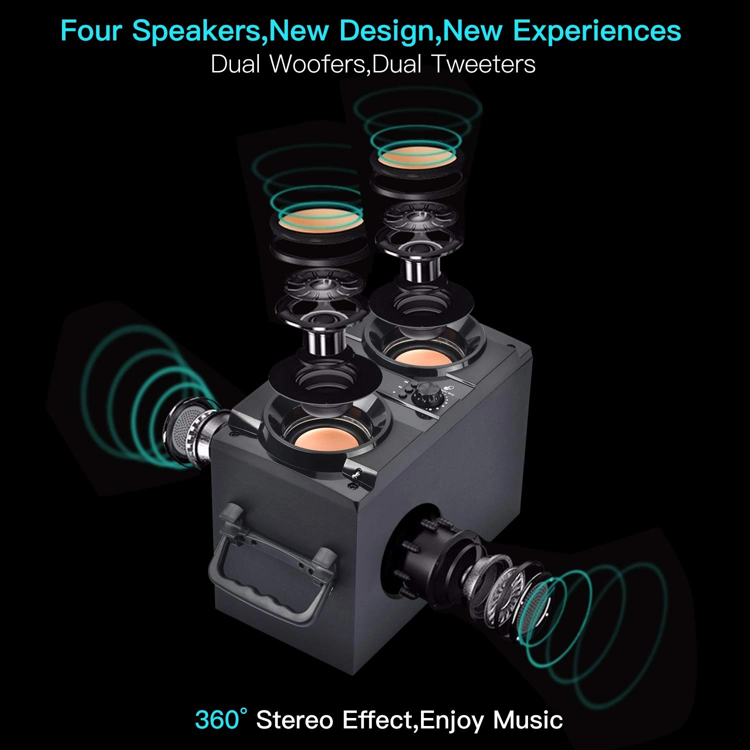 Portable Bluetooth Speaker - 60W