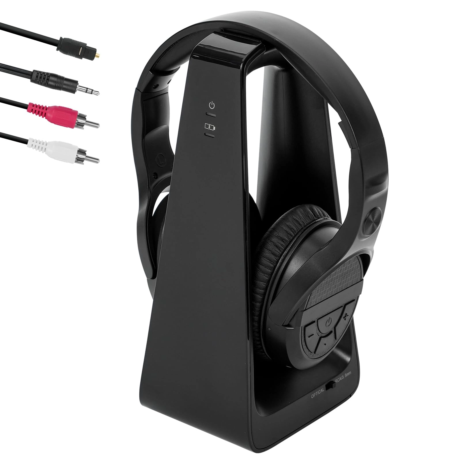 Evodiger 2.4G Dual-Mode Wireless TV Headphones Wireless Headphone
