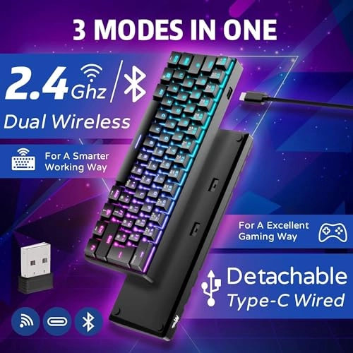 Rk61 - 60% Wired/Wireless