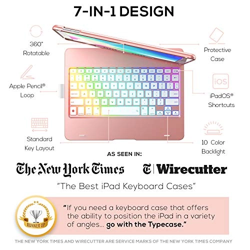 Keyboard Case with Pencil Holder for iPad Air 3 10.5-inch (2019)