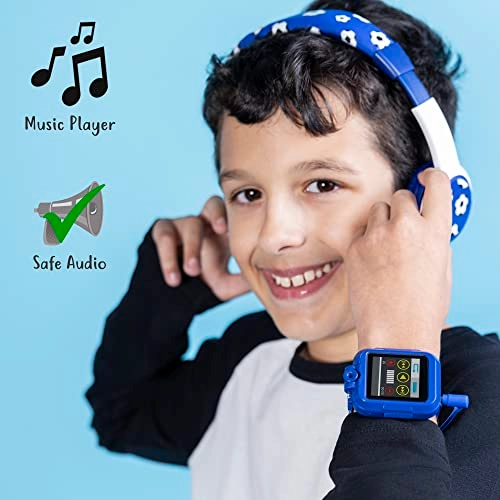 Interactive Kids Smart Watch 40mm Plastic + Headphone Set