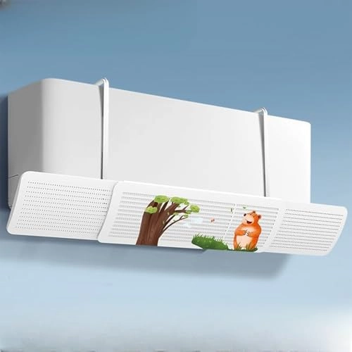 Air Conditioner Deflector - PVC 180° Adjustable