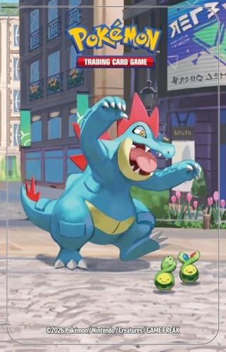 Lumiose City Mini Tin - Feraligatr/Budew 2 Expansion Packs