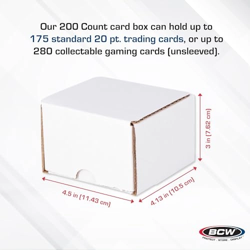 Trading Card Storage Box - 200 Count