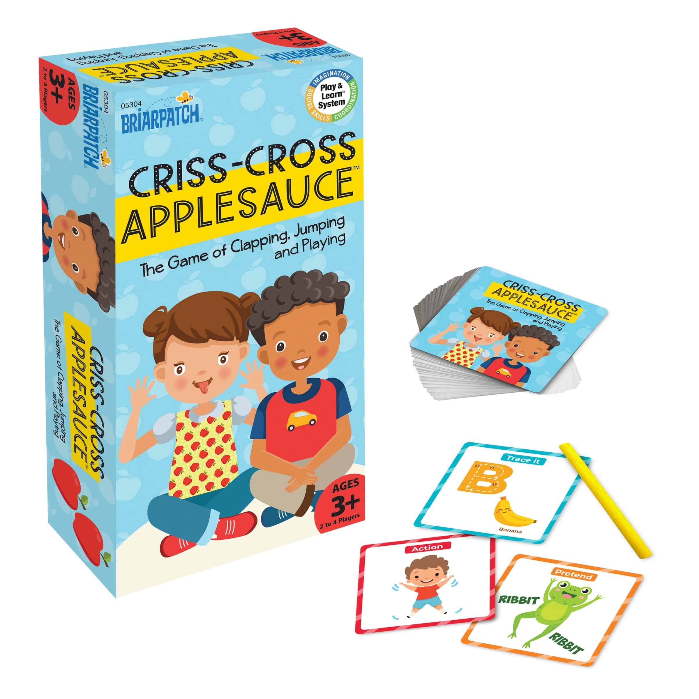 University Games Criss-Cross Applesauce - 3+ 48 pieces