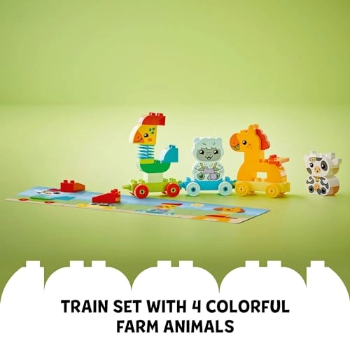 My First Animal Train (10412) - Ages 1-3 4 Animal Figures