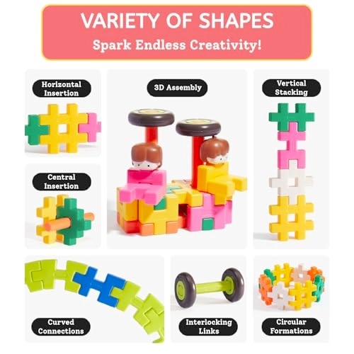 Waffle Blocks - 14 pcs