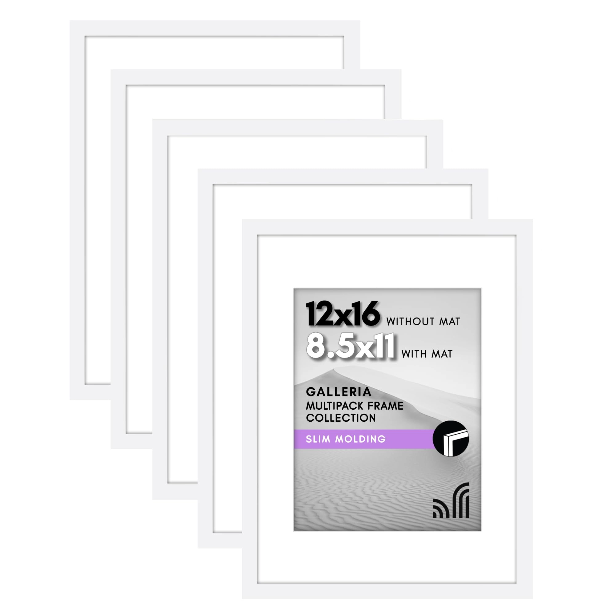 Americanflat PS1216BK5PK - 12X16 5 Photos