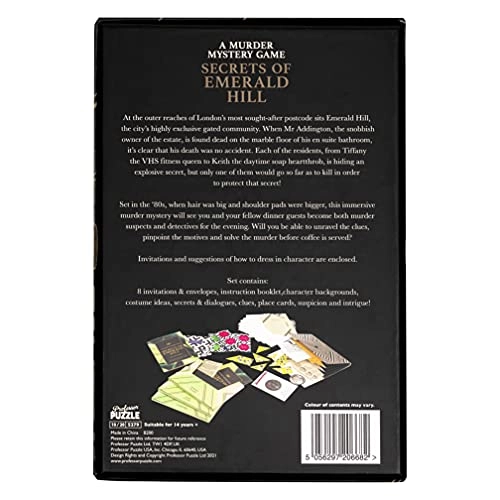 Secrets of Emerald Hill - Murder Mystery