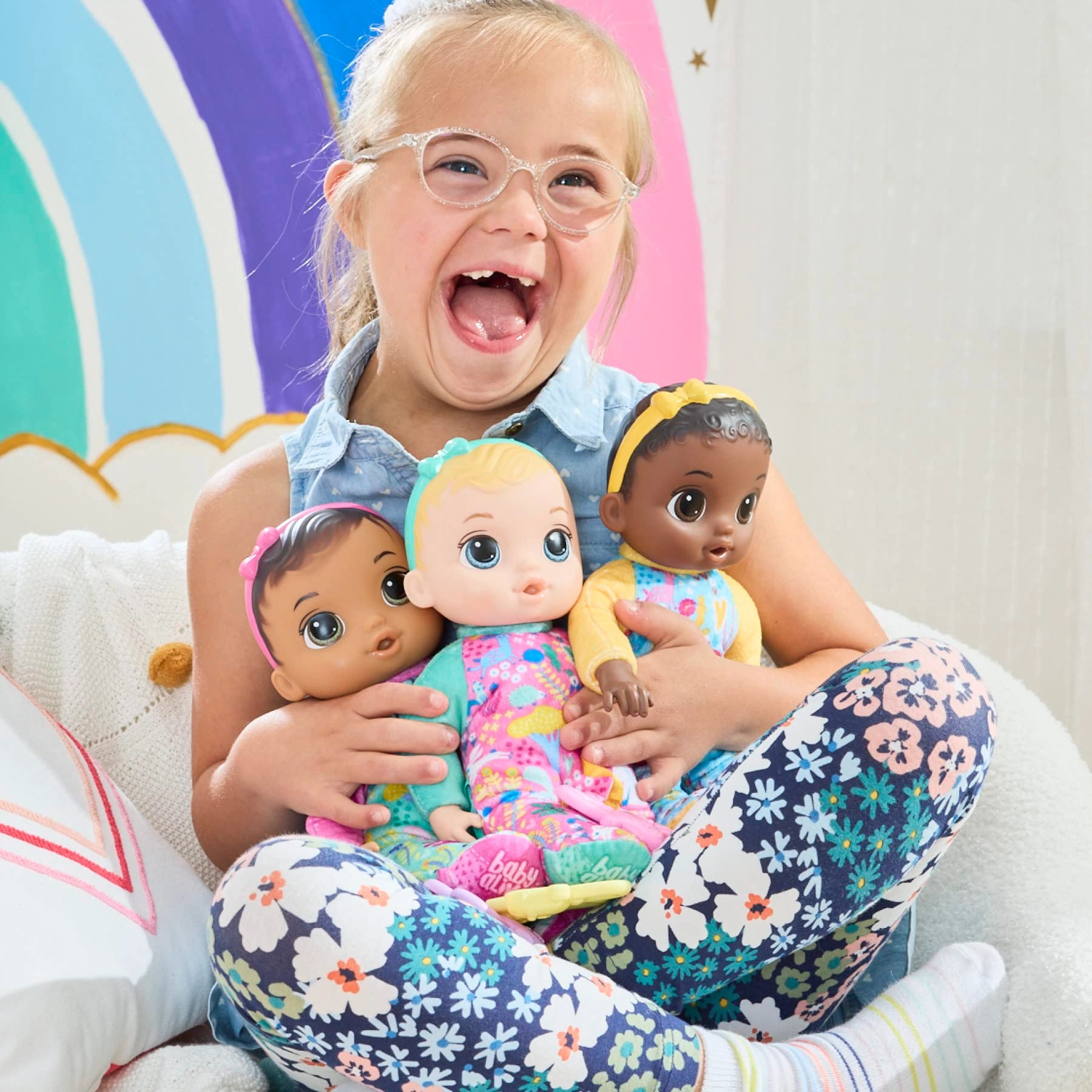 Soft ‘n Cute Doll - 11-Inch Brown Hair Ages 18 Months+