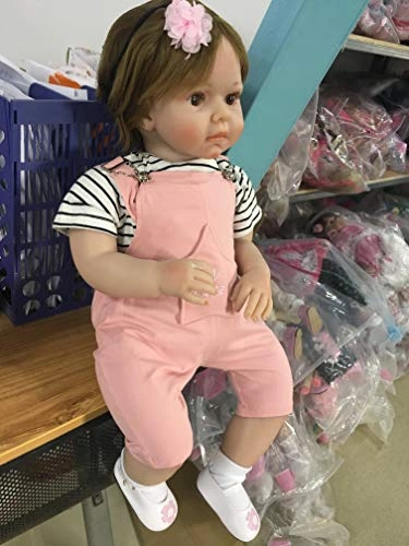 Reborn Baby Doll - 28 inches Silicone vinyl