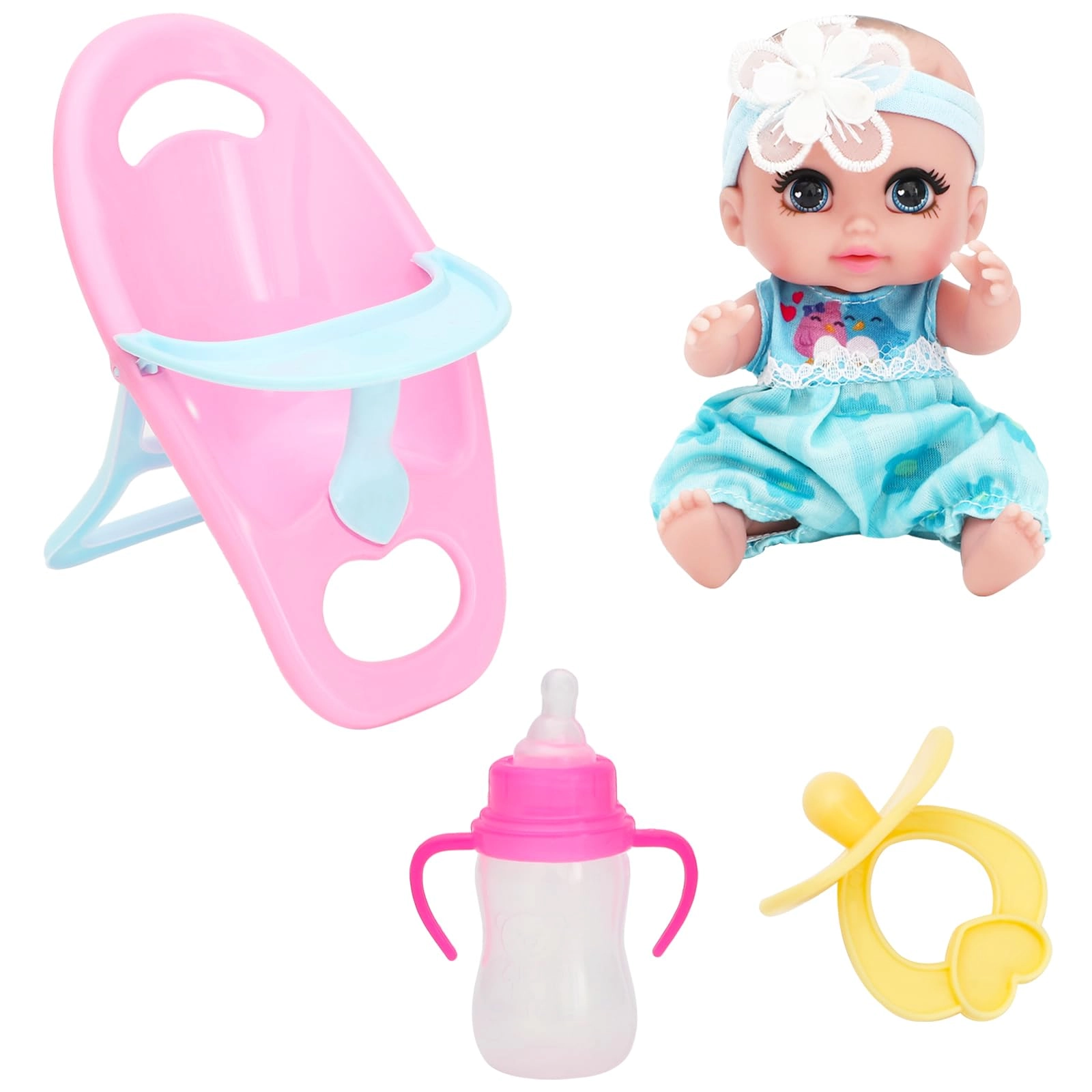 ONEST Baby Doll - 4 Pieces 6 Inch Blue Ages 3+