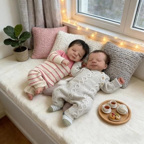 Reborn Baby Doll - 18 inch Twins Ages 3+