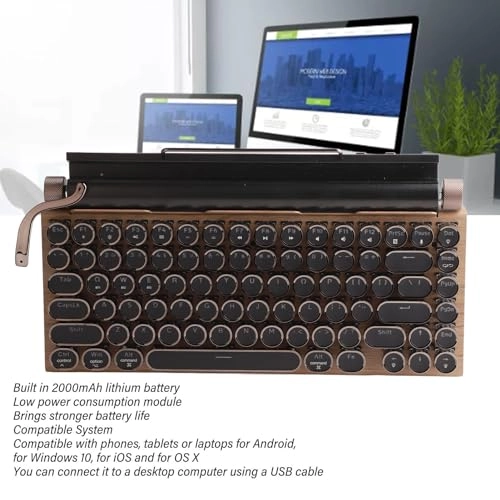 Retro Mechanical Keyboard - EN Wired/Wireless