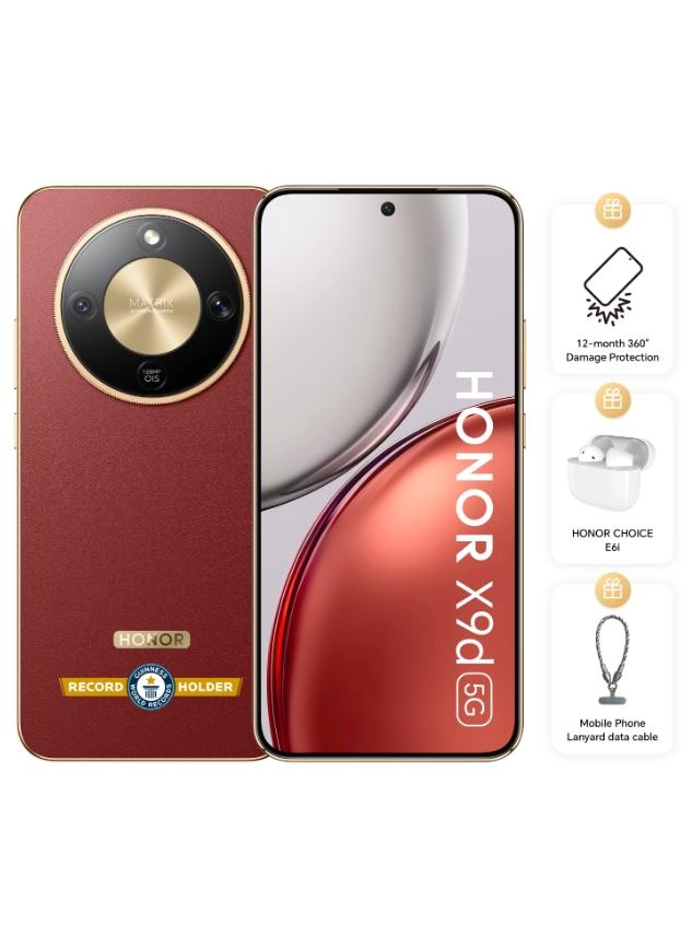 X9d - 12GB 256GB + E6i Buds + Cable + 12 Months Damage Protection