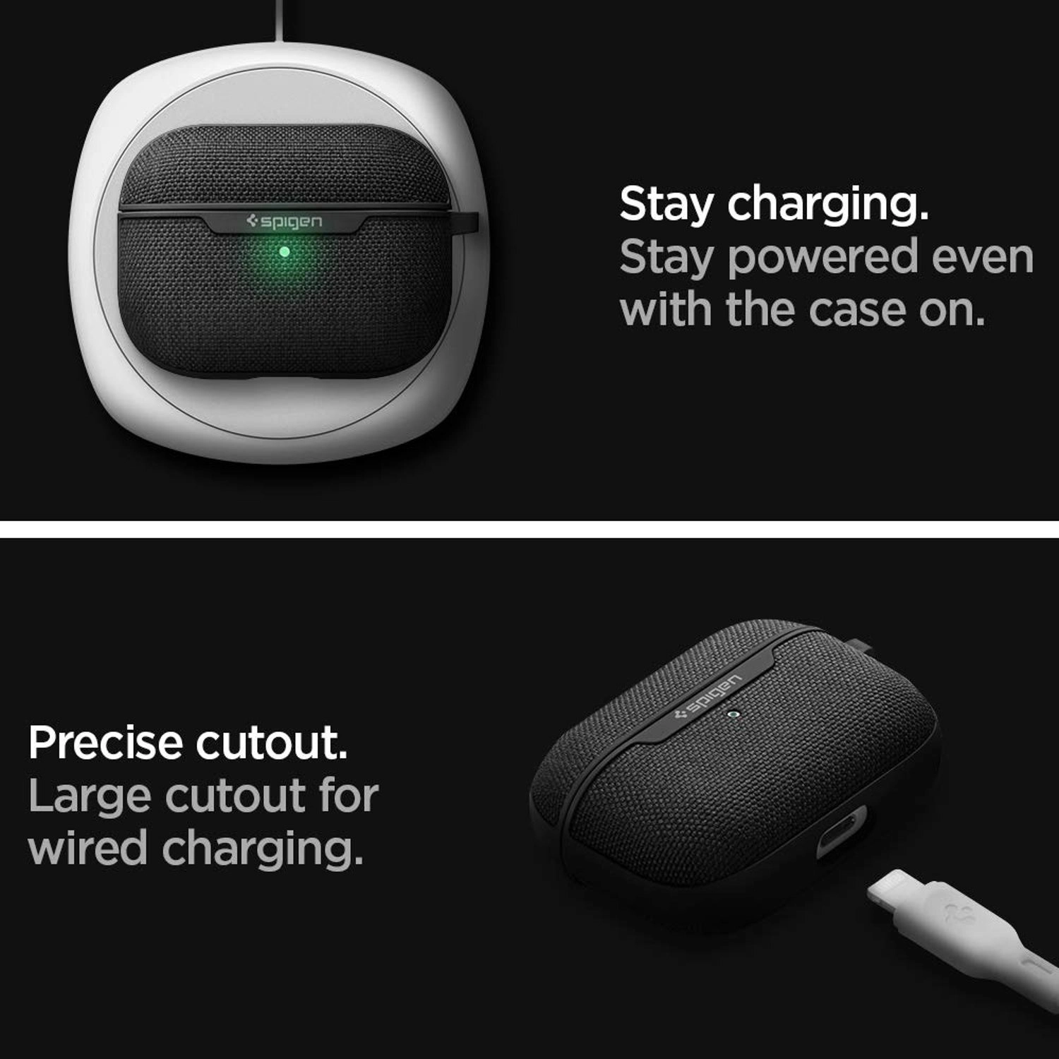 Urban Fit - Headset Case Cover for Apple AirPods Pro - Wireless Charging