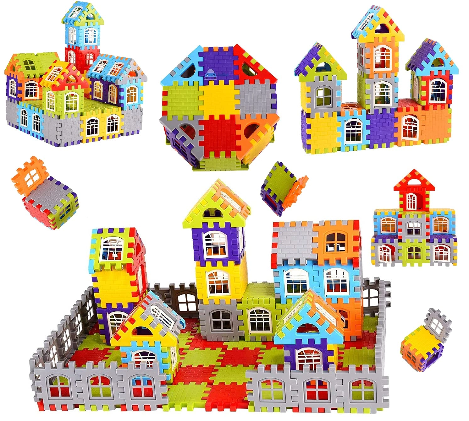 RUTV Blocks House - 50 pcs