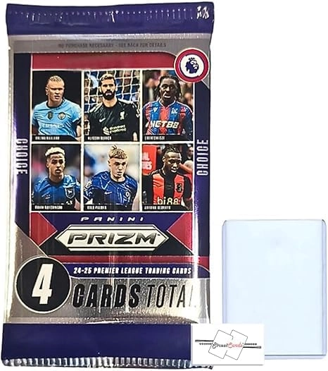 StreetCards Panini Prizm Premier League Retail Pack - 4pcs