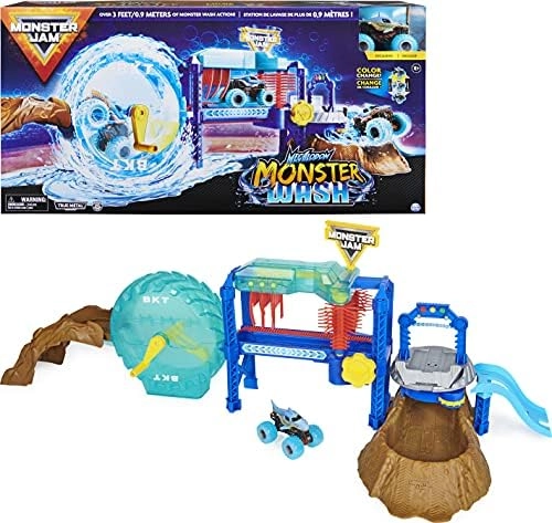 Monster Jam Megalodon Monster Wash + Megalodon - 1:64