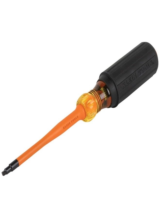 Klein Tools 6844INS Insulated Square Screwdriver #2 x 4-Inch
