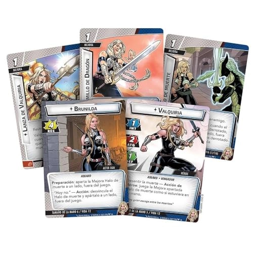 Marvel Champions: Valkyrie - 60 Card Hero Pack (Spanish)