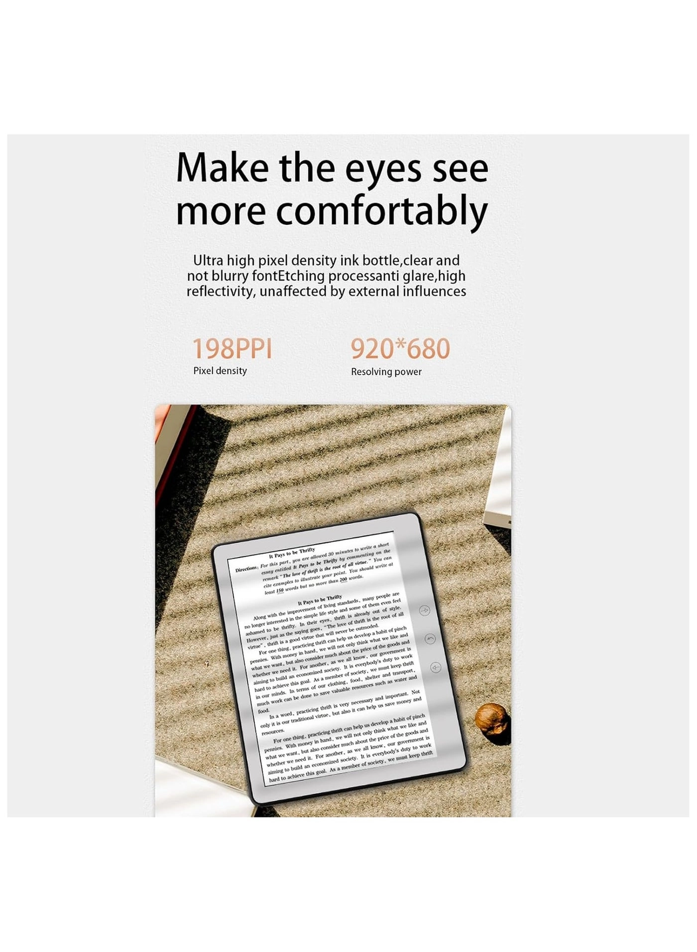 E-Reader - 6-inch 16GB