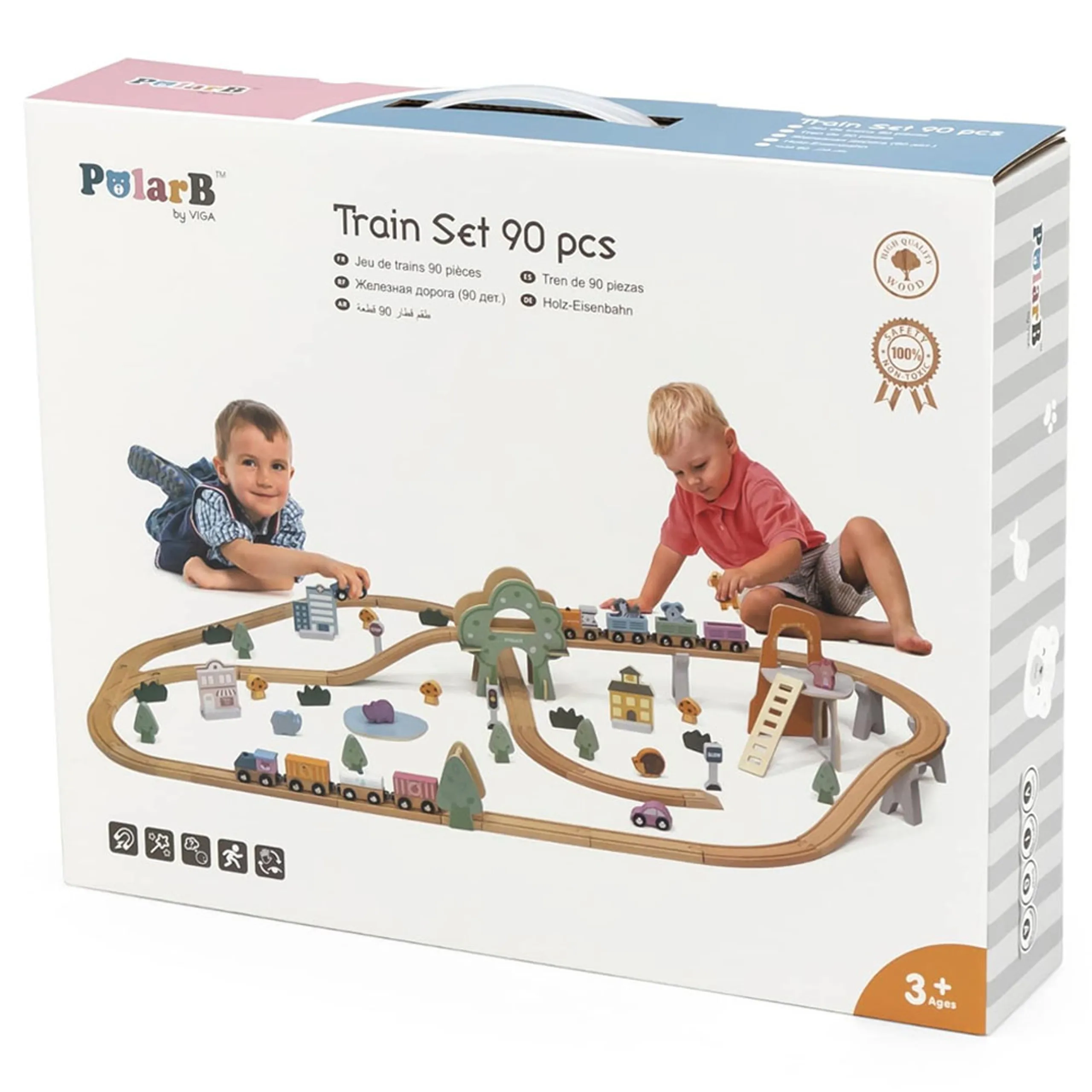 Train Set - 90 pcs