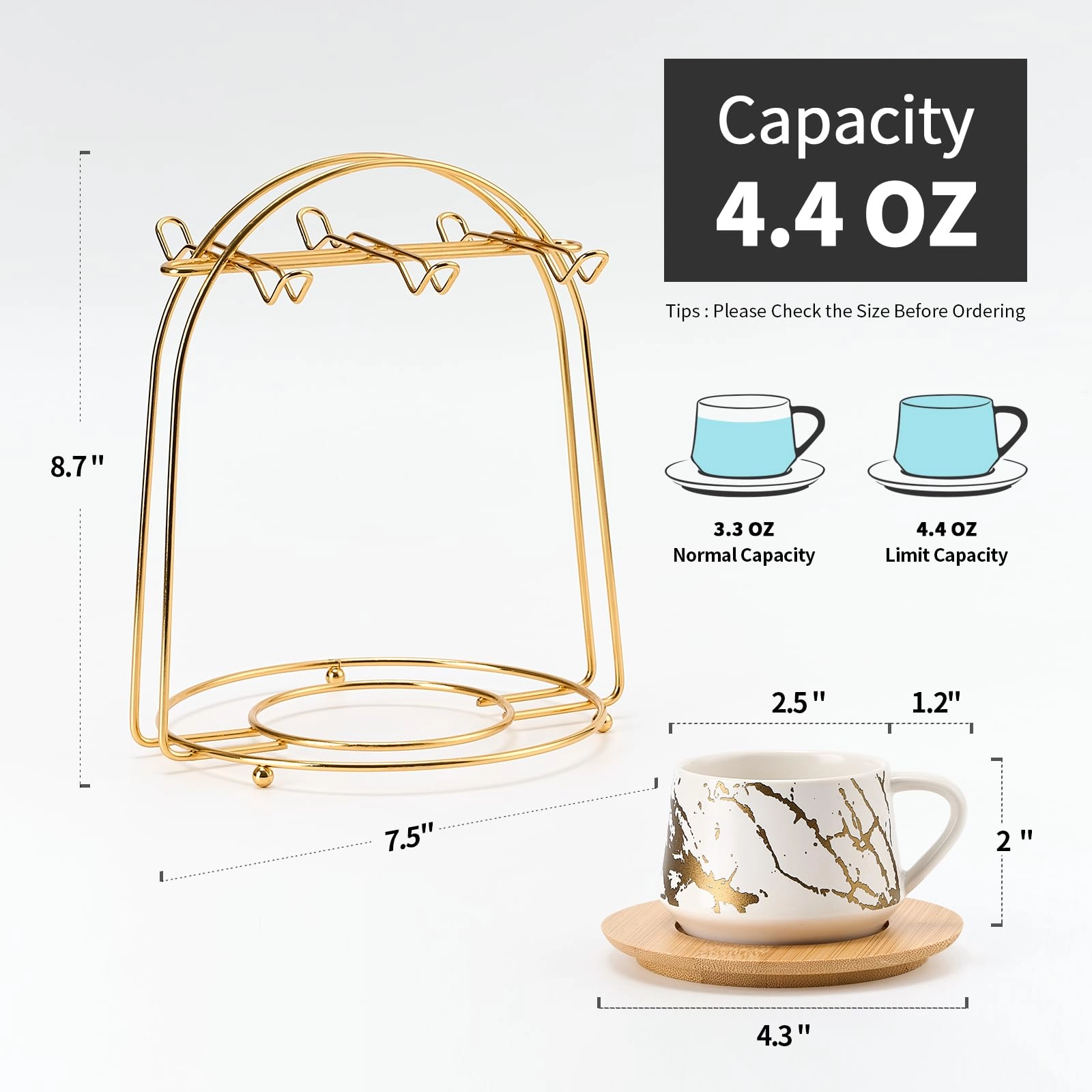 Espresso Cup - 6 pcs - 130 ml